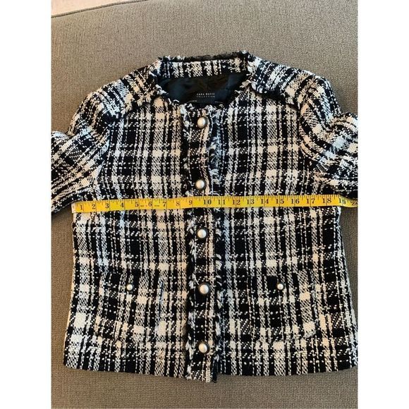 Zara tweed blazer jacket - Picture 6 of 14